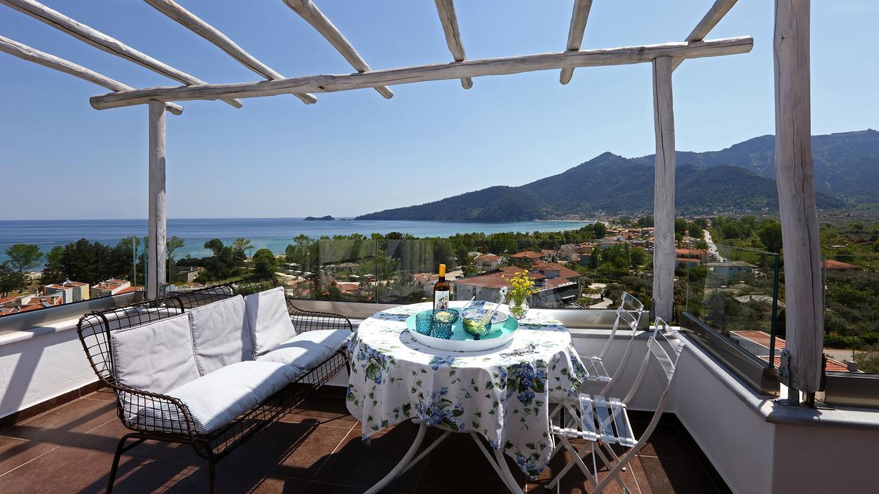 Mare Monte Small Boutique Hotel Chrysi Ammoudia Buitenkant foto